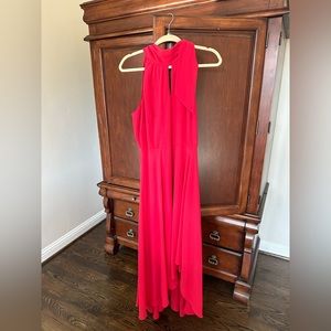 White House Black Market High Low maxi dress